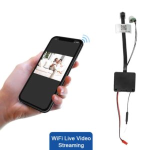 מצלמת WIFI אלחוטית זעירה עם גלאי נפח