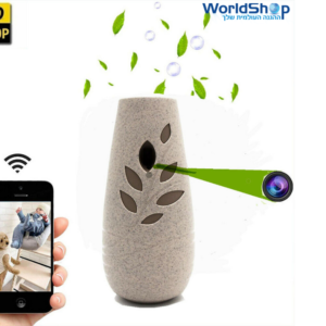 מצלמה נסתרת WIFI במפיץ ריח
