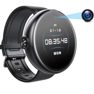 מצלמה נסתרת עם הקלטת קול בשעון יד